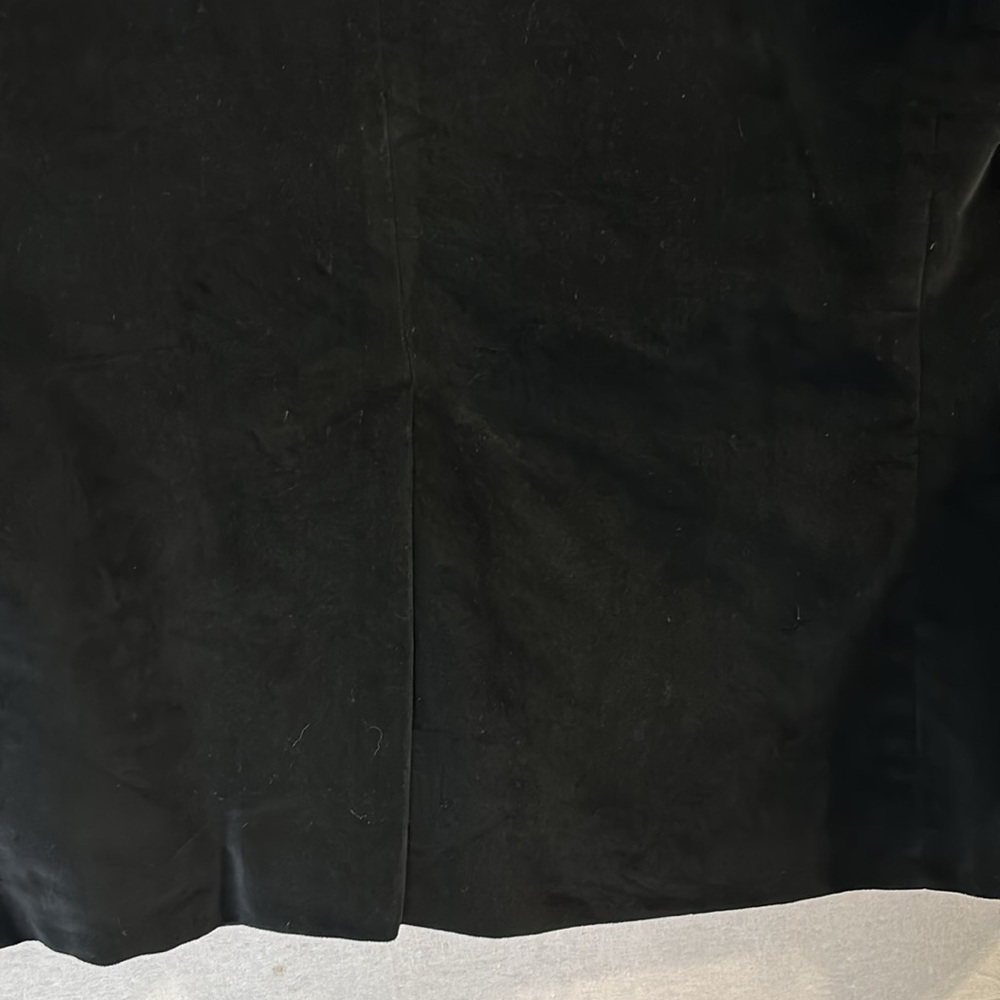 Kimo Men's Black Cotton Velvet Sport Coat Blazer Jacket Holiday - Picture 6 of 8